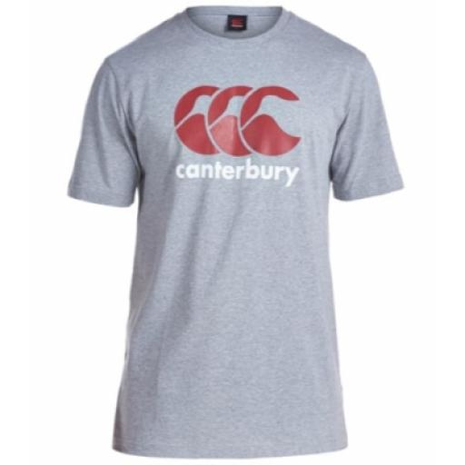 Canterbury CCC Logo T-Shirt Grey