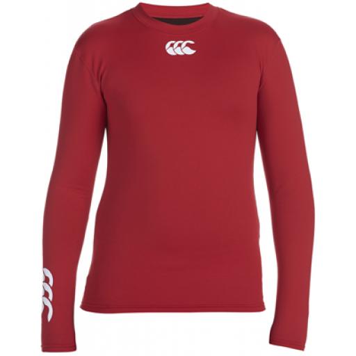 Canterbury Baselayer Cold L/S Red - Adult