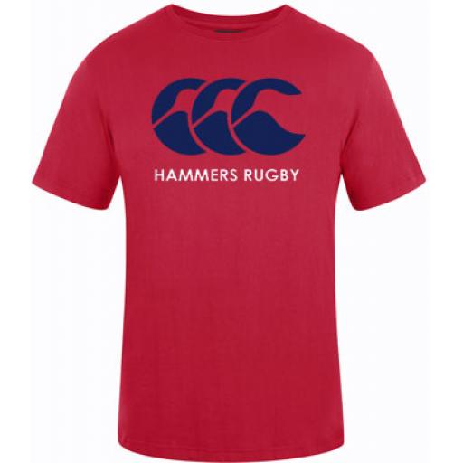 Hammersmith & Fulham RFC RED Logo T-Shirt SNR