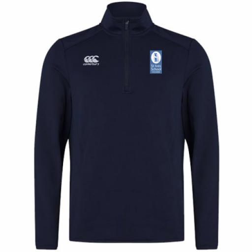 St Ives 1/4 Zip Mid-Layer Top Year 3-6