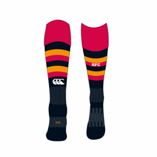 Richmond Rugby Playing Socks Adult