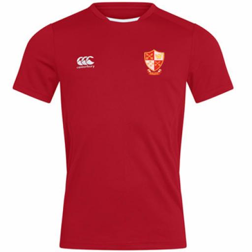 Peterborough RUFC Club Dry T-Shirt (red) SNR