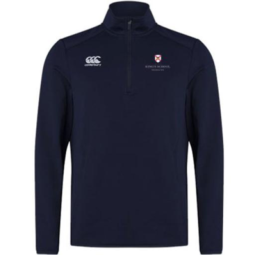 King's Rochester Staff Club 1/4 Zip Mid-Layer