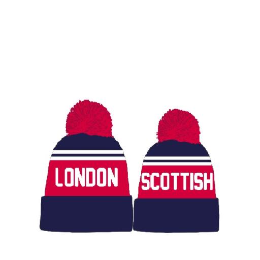 London Scottish Bobble Hat
