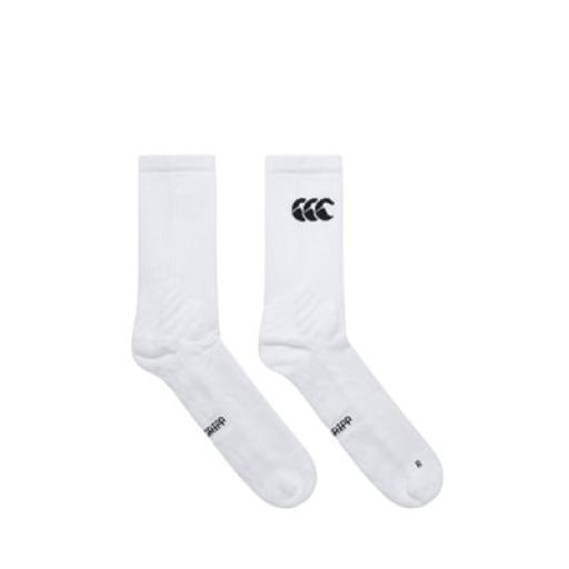 Canterbury Mid Calf Grip Sock (white)
