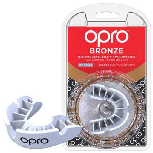 Opro Bronze Mouthguard Age 10 - Adult