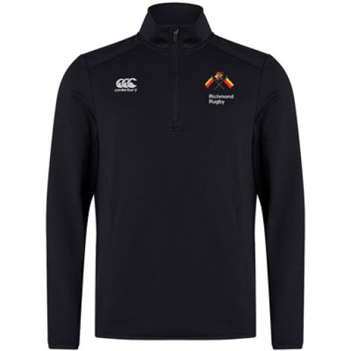 Richmond Rugby Club 1/4 Zip Mid-layer Top Adult