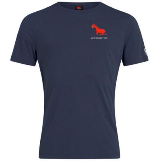 Law Society RFC Plain T-Shirt Navy