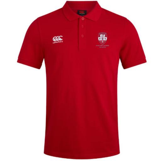 Ashford School Staff Polo Shirt (red)