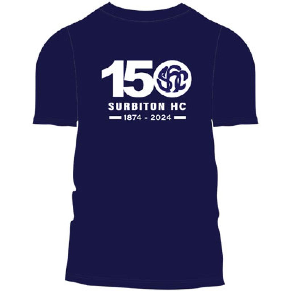 Surbiton HC 150th Logo T-Shirt Junior