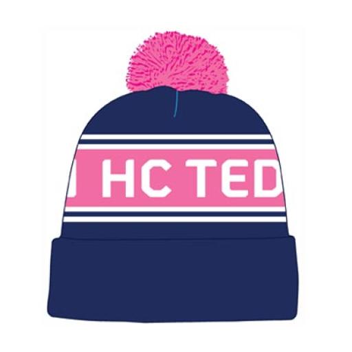 Teddington HC Bobble Hat (Pink/Navy) COMING SOON